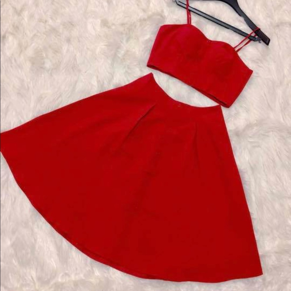 Cute red outfit